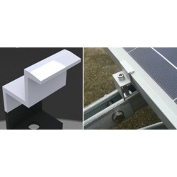 Alüminyum Güneş Paneli Kenar Kelepçe Takımı 