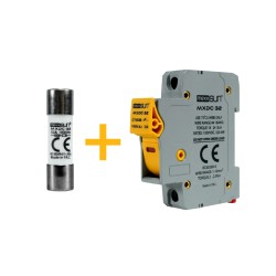 DC Sigorta + Sigorta Yuvası (32A 1000V)